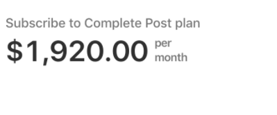 subscribe price